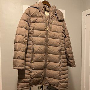 Michael Kors Women's Long Puffer Winter Coat